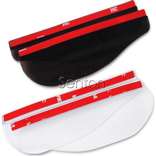 Universal 2pcs Car-styling Rain Eyebrow for BMW Audi Chevrolet Cruze Aveo Captiva Lacetti Suzuki Epica Volkswagen Accessories