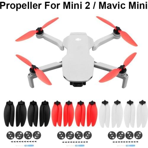 2 Pari Universal Propeller For DJI Mavic Mini /Mini 2 Drone Light Weight Props Blade Replacement Wing Fans Spare Parts Accessory