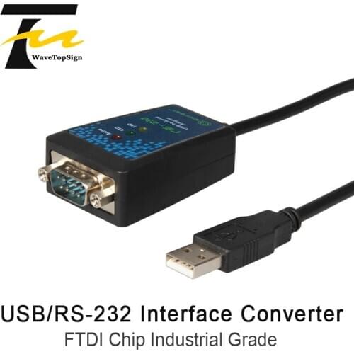 USB to Serial Port Cable DB9 Pin COM Port FTDI Chip Industrial Grade USB to 232 converter 1M