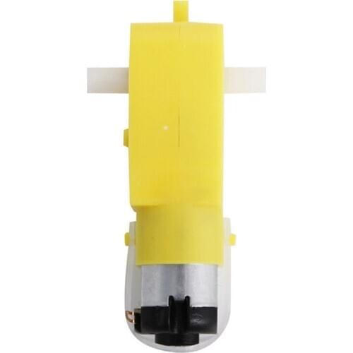 1/2pcs 3V-6V DC Motor Geared TT Smart Car Chassis Four-wheel Drive Anti-Interference