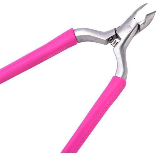 1pc Nail Cuticle Nipper Rainbow Clipper Scissor Dead Skin Remover Manicure Nail Art Tool SP-1605