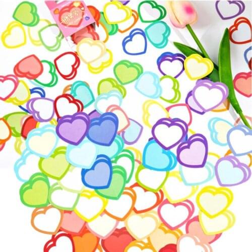 20box Per lot Love Seal Sticker Valentines Day Gift Decoration Stationery Handbook Scrapbook Diary Album Color Cute Kids