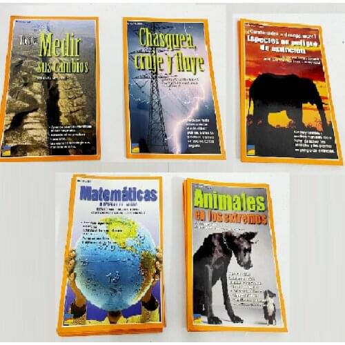 2 Books Child Kids Spanish Book Carhildhood Education Enlightenment Interesting Story Pictures Reading Hardcover Book Age 8 up