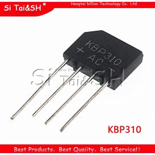 5PCS 3A 1000V DIP-4 diode bridge rectifier KBP310