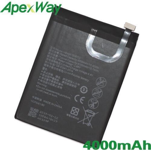 ApexWay 2PCS/lot HB496183ECC 4000mAh Phone battery for Huawei Enjoy 6S 7S 5S 6 P8 P9 P10 Lite Nova Honor 8 9 Lite 6C 5C
