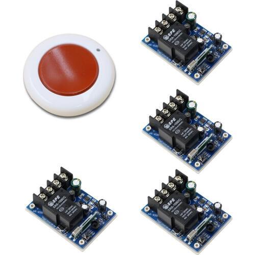 DC 12V 24V 36V 48V Wireless Remote Control Switch Wireless Power Switch Remote ON/OFF Receiver Transmitter ; 315/433Mhz