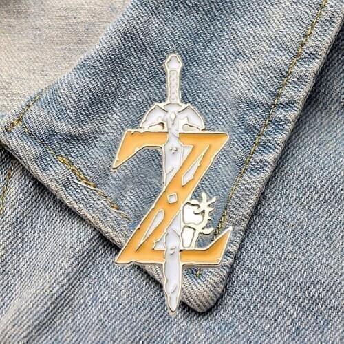 DZ738 Game Player Collection Enamel Pin Brooches Badge Bag Clothes Lapel Women Men Jewelry Gift
