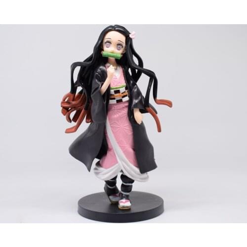 19cm Demon Slayer Kimetsu no Yaiba Kamado Nezuko PVC Action Figure Model Doll Toys