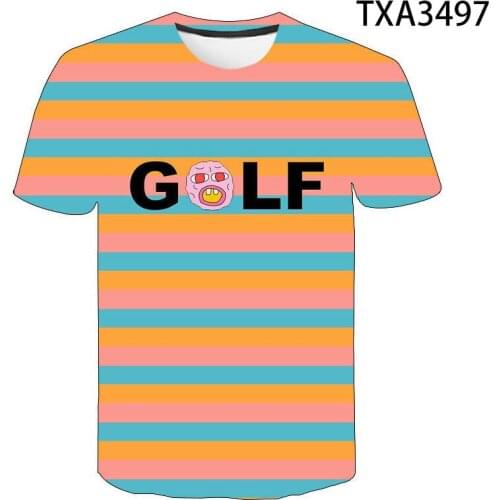 Tyler The Creator Golf Wang Flower boy Cat Rap Music Golf Wang OFWGKTA Skate Men 2021 New T-shirt Men/Women Hip Hop Tshirt