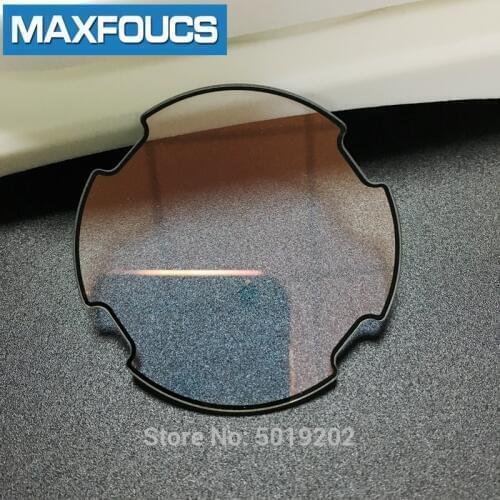 Mineral glass Red no color crystal Watch glass Flat For Diesel replacement part 52.5mm DZ7395 7315 7270 7259 7313 7333 7312 7413