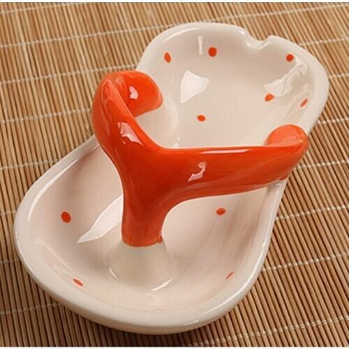 Can slippers ashtray love home creative ceramic ashtray