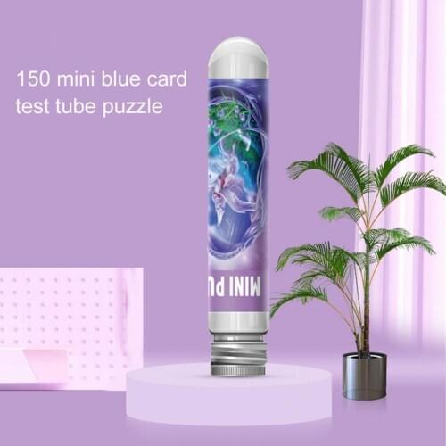 Cartoon Jigsaw Puzzles 150Pcs Mini Tube Adult Stress Relief Kids Educational Toy