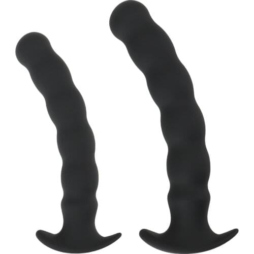 Soft Silicone Anal Plug Sex Toys for Women Men G-spot Massager Prostate Massager S/L Sex Products Butt Plug Dildo