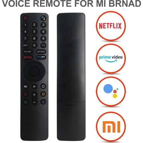 New XMRM-10 For Xiaomi MI TV Fit for Bluetooth Voice Remote Control 4S 4A Android Smart TVs L65M5-5ASP L65M55ASP