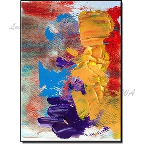 New Arrival Hot Sale Oil Paintings On Canvas Hand Painted Acrylic Pictures Paintings Handmade Picture for Living Room Unframed