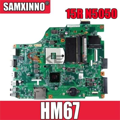 Original Laptop motherboard For DELL Inspiron 15R N5050 V1550 HM67 Mainboard CN-0H00RX 0H00RX 10316-1 DV15 HR MB 48.4IP16.011
