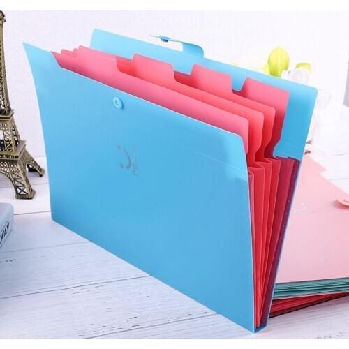 Pockets Document Bag File Folder Expanding Wallet Cells Portable Organ Bag A4 Organizer Paper Holder Office School Supplies