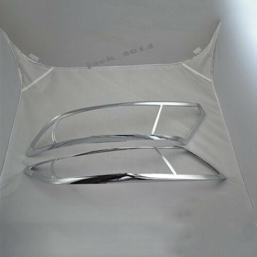 ABS Chrome Front Head Light Lamp Cover Bezel Trim Fit for Honda Civic 2012 2013 2014 2015