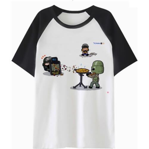 Rainbow six siege t shirt hip top harajuku clothing t-shirt hop male streetwear tee men funny for tshirt H2227