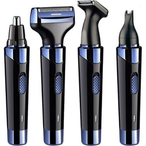 SM nose hair trimmer 4 in 1 USB rechargeable beard hair trimmer eyebrow hair trimmer sideburn trimmer electric shaver beard