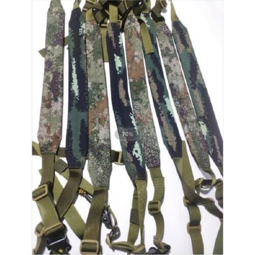 Tactical Camouflage Version Strap Adjustable Two Point Function Rope Quick Detachable Lanyard
