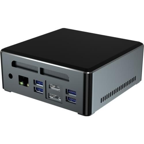 Topton AMD Ryzen 5 3550H Quad Core Mini PC Vega 8 Graphic 3x4K Display DP HDMI2.0 Type-C Desktop Gaming Computer NVMe AC WiFi BT