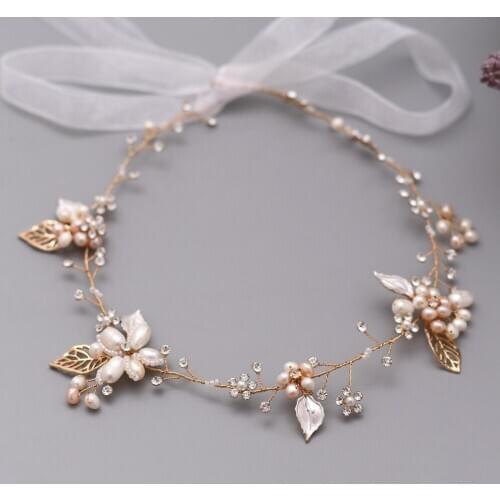 ZMSH313 Wedding Belts For Women Bridal Sash Evening Dress Belt with Black Ribbon Pearl Bridal Beaded Belt Flowers for Dresses