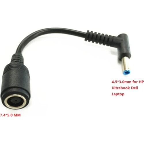 100pcs. 7.4*5.0 mm to 4.5*3.0 mm with Pin Bule DC Power Charger Adapter Converter Connector. 7.4*5.0 to 4.5*3.0mm . DHL free