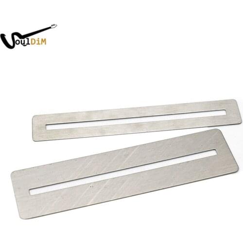 2pcs Guitar Fret Puller FretBoard Steel Plate For Electric Guitar And Bass Fingerboard Fret Ruler Repair Tool Protector