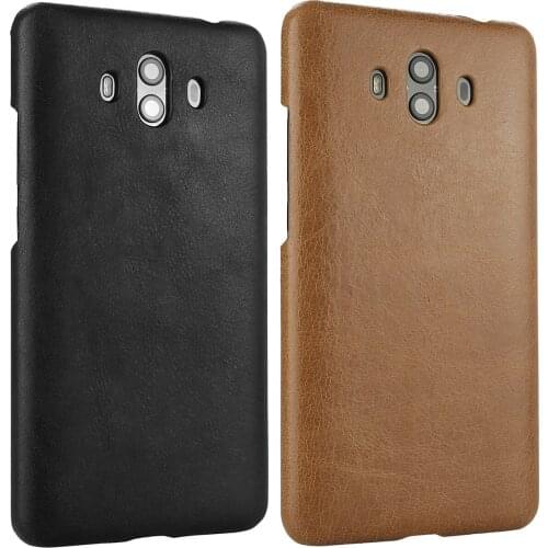 5 Colors Real Cow Skin Cover For Huawei Mate 10 Genuine Cowhide Phone Case For Huawei Mate10 Pro Free Shipping