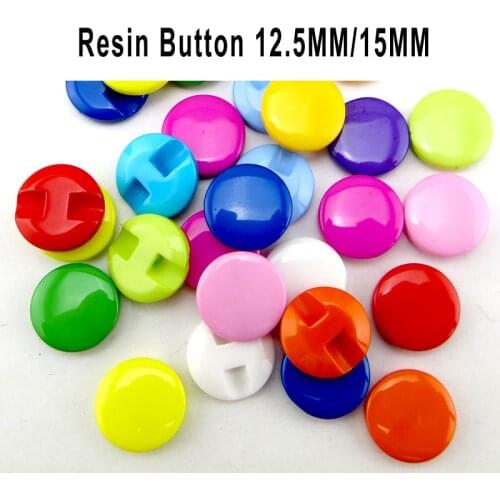 50PCS 12.5MM RESIN Shirt Pearl Buttons Decorative 15MM Coat Boots Sewing Clothes Accessory Ball Button R-382