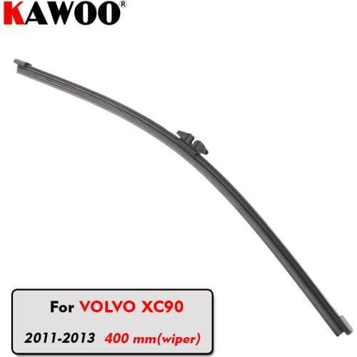 KAWOO Auto Car Rear Wiper Blade For Volvo XC90 (2011-2013) 400mm Natural Rubber Car Wipers Soft Windshield Wiper Auto Styling