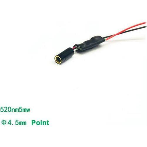 Class II Safety Laser 520nm 1mw Green Emitter Laser Module 520nm Laser Module