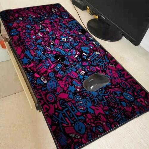 Abstract RGB Gaming Large Mouse Pad Gamer Led Computer Mousepad Big Mouse Mat with Backlight Carpet for Keyboard Desk Mat Mause
