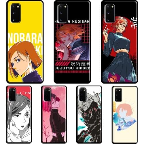 Nobara Kugisaki Jujutsu Kaisen Manga Case For Samsung Galaxy S21 Ultra S20 FE Note 20 Ultra Note 9 10 S8 S9 S10 Plus S10e Cover