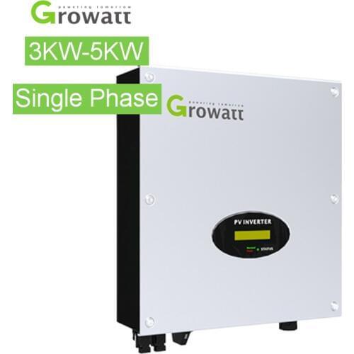 Growat Home Solar System Inverter 3000W 3600W 4200W 5000W 5500W Inverter With CE IEC High Quality Grid Tie PV Inverter