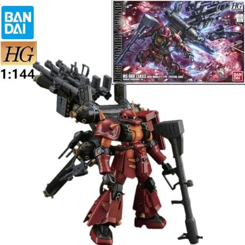 Bandai Hg 1/144 FA-78 Volledige Armor Atlas Geest Power Zaku Gundam Thunder Gunpla Gemonteerd Action Figure Model