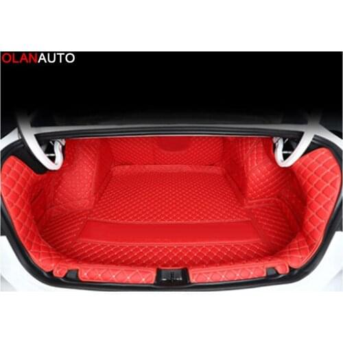 Car trunk mats for Volkswagen LaVida plus 2014 - 2020 new LaVida car decorative tail padscar styling carpet car styling carpet