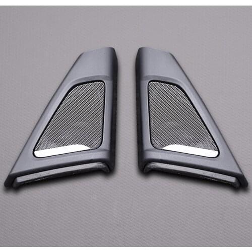 Car Front Door Tweeter Cover Trim For BMW F10 F11 5 Series High Quality Speaker Audio Trumpet Audio Head Treble Horn Frame Case