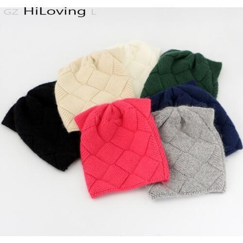 GZHiLOVINGL Cute Baby Girls Boys Kids Children Cat Ears Knitted Wool Hat 5 month- 4 Years Kids Warm Winter Beanie skullies Hats