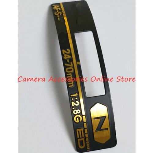 New and original for niko lens 24-70mm F/2.8G IF 24-70 NAME PLATE 1K087-791