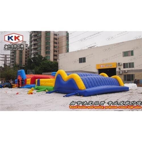 New design inflatable obstacle slide/ outdoor structure toys inflatable combo bouncer playground
