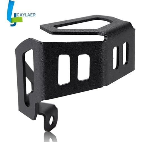 Motorcycle Front Brake Pump Fluid Tank Oil Cup Reservoir Guard Cover Protector for Kawasaki Versys 1000 2019-2020