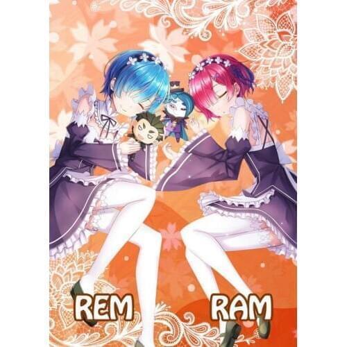 Anime 3D Bedding Bed Sheet Bedsheet Quilt 150*200cm Animation Blanket Re Zero kara Hajimeru