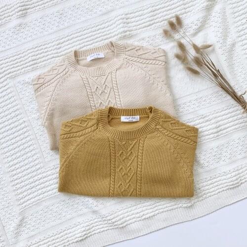 Autumn Winter Girls' Pullover Sweaters Toddler Baby Boys Clothing Knitwear Boys Sweaters RT196