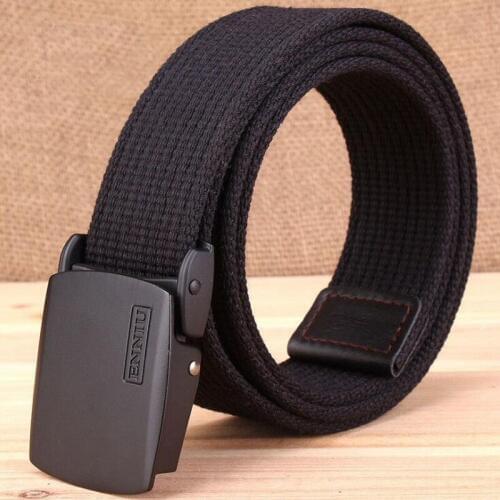 Outdoor Sport Tactical Belt Mens Multifunction Smooth Metal Buckle Nylon Quick-drying Army Fan Military Belts Overalls Girdle