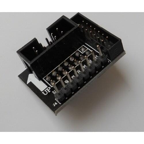 Download Cable Adapter Board Downloader Adapter 2.54mm to 2.00 10-pin 14-pin JTAG