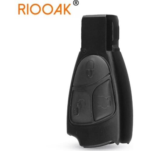 Replacement 3 Buttons Remote Key Fob Case Cover For Mercedes Benz B C E ML S CLK CL 3B 3BT