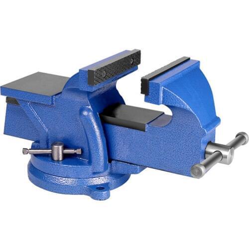 5 Inch Standard French Bench Vise, Heavy Vise Workbench, Flat Vise