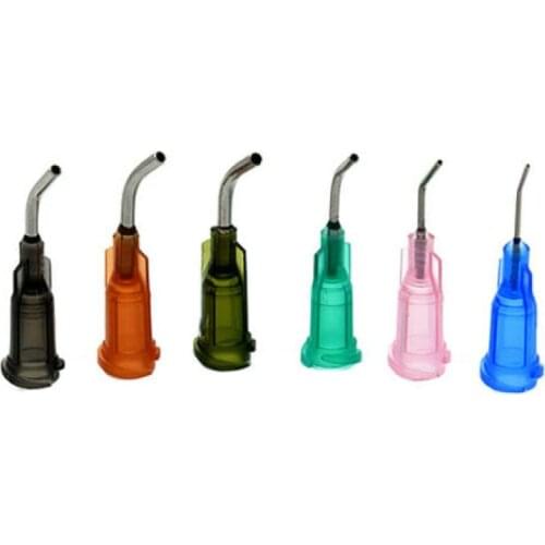 10pcs Mixed Type Blunt bended bent dispensing needles angled syringe needle tips tainless Steel Tips